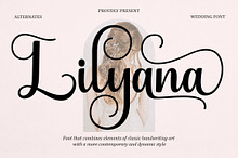 Lilyana Script