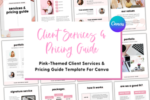 Services & Pricing Template | Canva