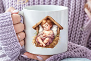 Scandi Nativity Christmas Clipart, an Illustration by Pixels.Craft (Thumbnail 5 of 7)