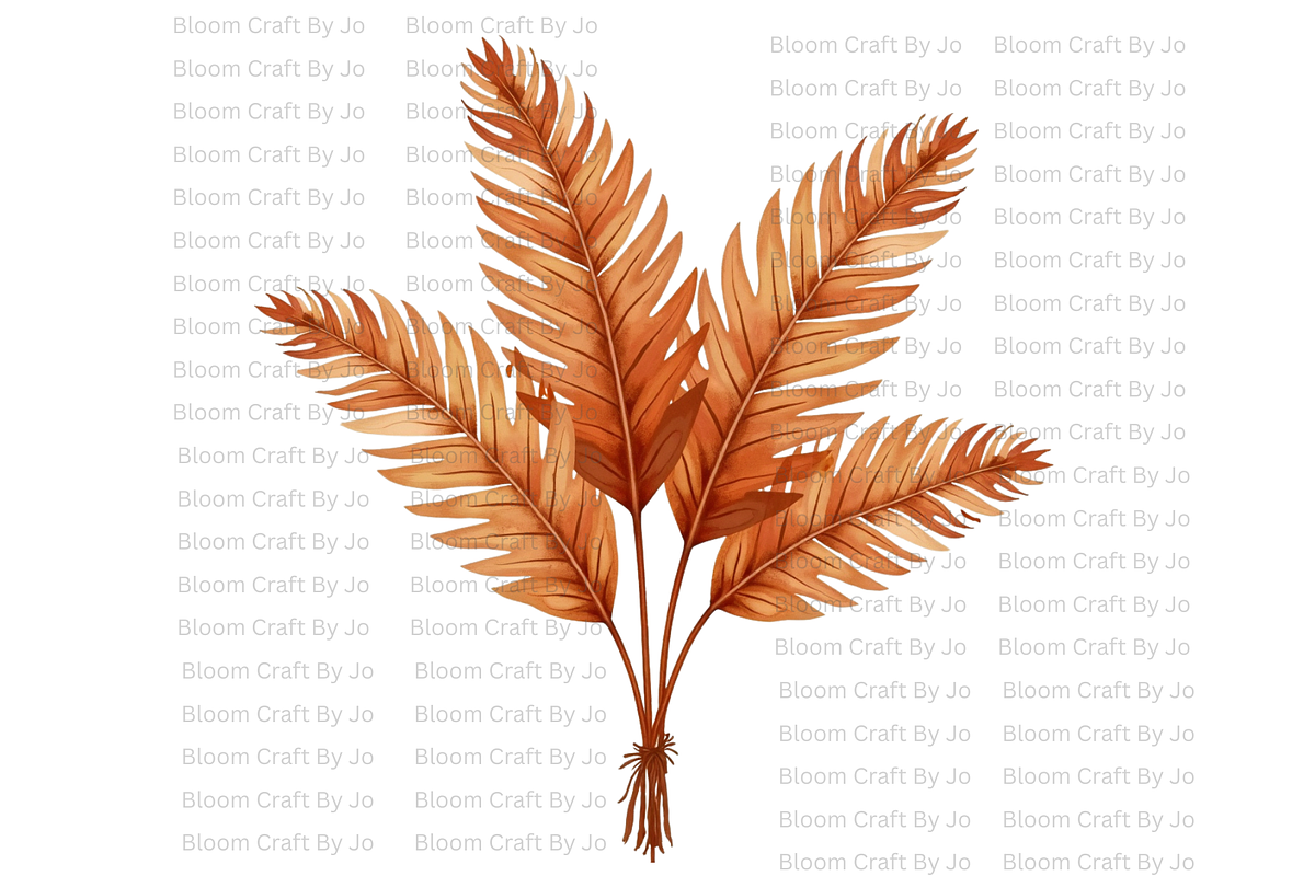 Dried Palm Leaves, a Decorative Illustration by Bloom Craft Creations (Photo 6 of 10)