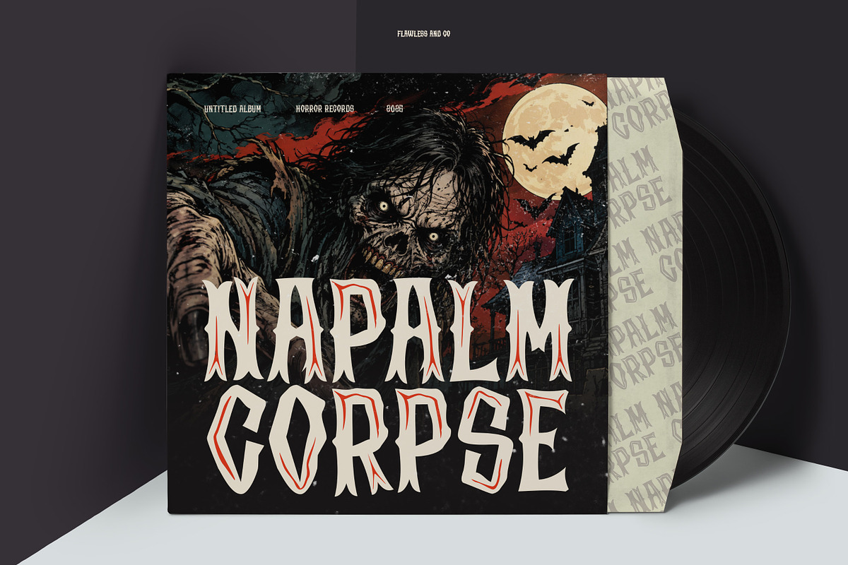 Crovella - Halloween Display Font, a Sans Serif Font by Flawless And Co (Photo 5 of 10)