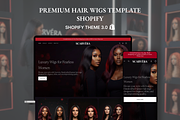Scarvera Hair Wigs Shopify 2.0 Theme, a Shopify Template by AtelierDuVow (Thumbnail 1 of 10)