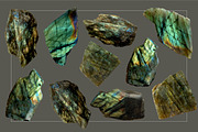 Labradorite - Gemstone Specimens, an Object Graphic by Turning Moss (Thumbnail 2 of 6)