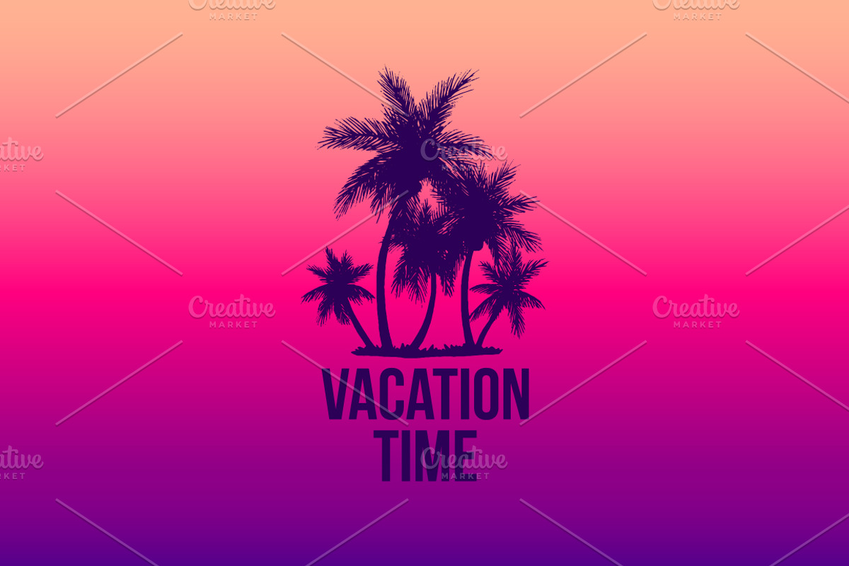 8 Tropical Palm logo illustration, an Object Illustration by Artha Design Studio (Photo 3 of 3)