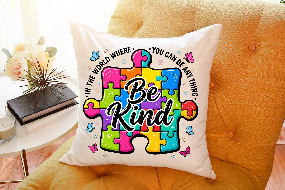 Autism Awareness Sublimation, Autism, an Illustration by Sublimation Artist (Photo 9 of 9)