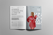 Fashion Magazine Bundle #1, a Magazine Template by Swayang (Thumbnail 3 of 28)