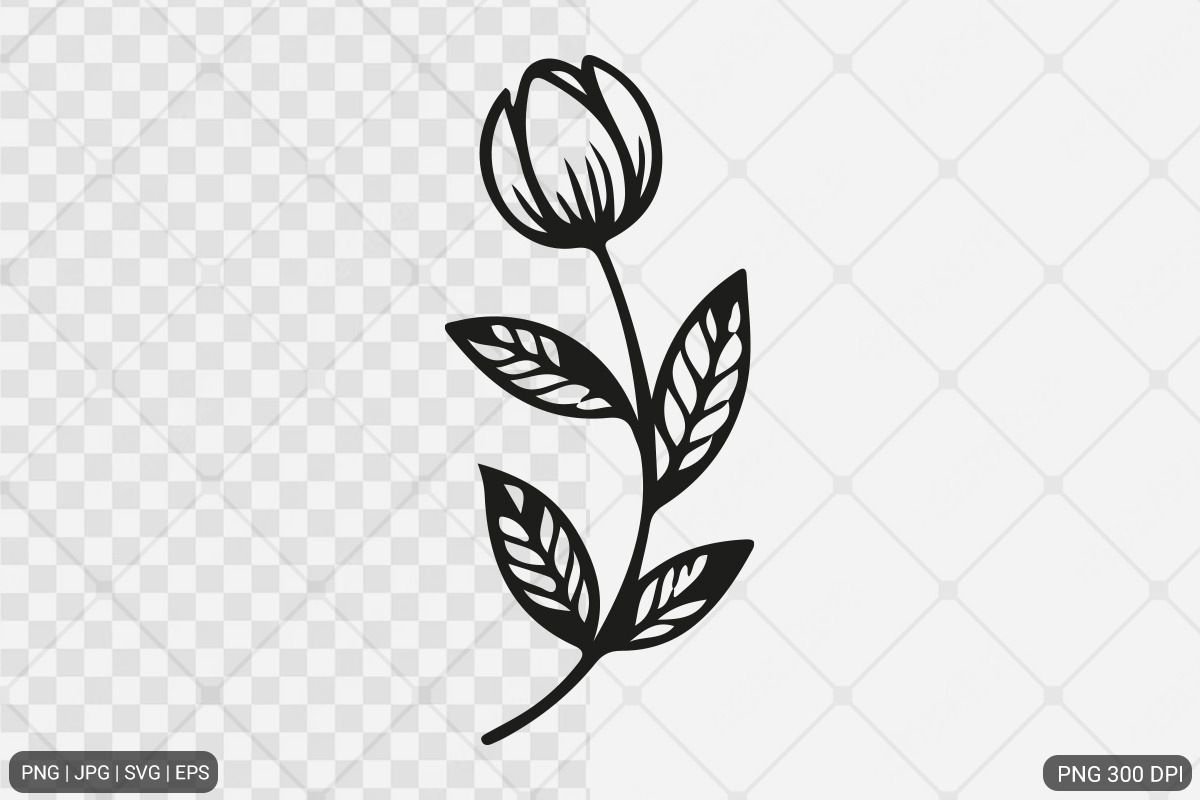 Floral Design SVG PNG Bundle, an Illustration by Actual Pixel (Photo 17 of 22)