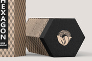 Sleek Hexagonal Packaging Mockup, a Packaging Mockup by Ram Studio LLC (Thumbnail 10 of 16)