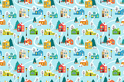 Greeting Christmas cards and pattern, a Decorative Illustration by Primula`s shop (Thumbnail 12 of 13)