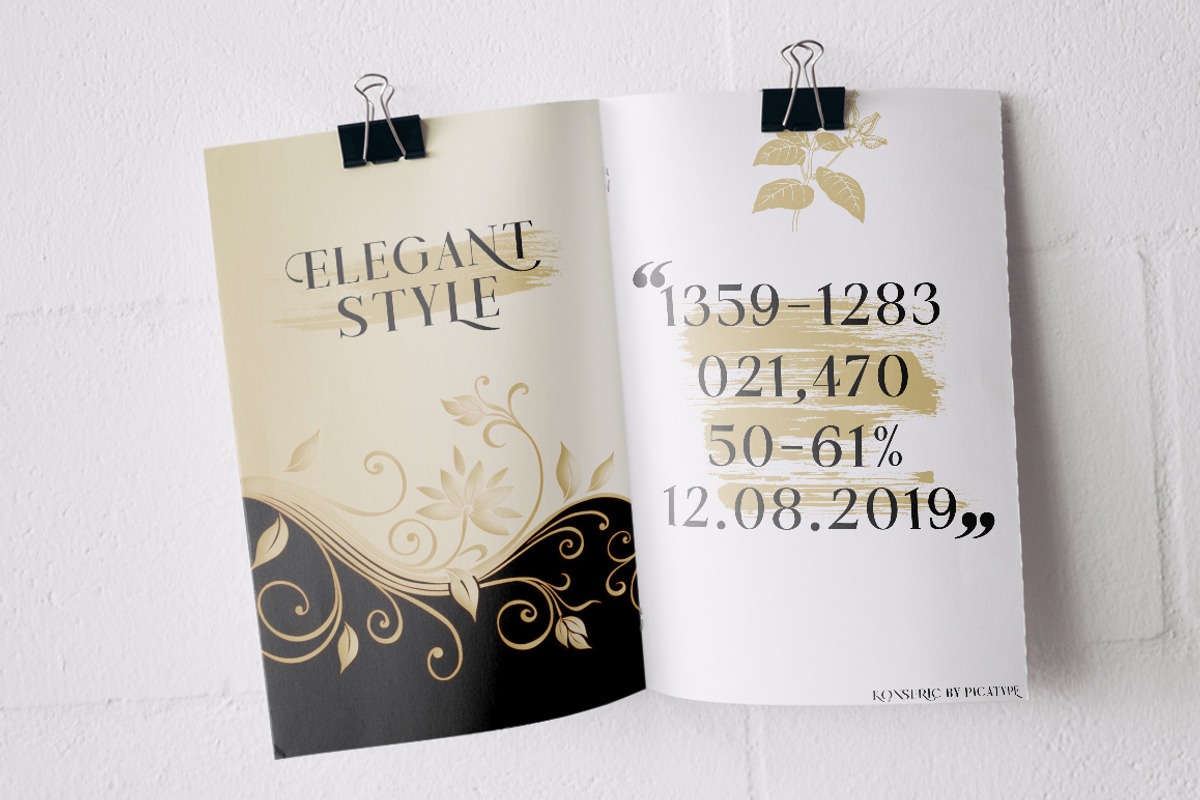 Konseric, a Serif Font by Picatype Studio (Photo 18 of 18)