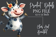 Tropical Hawaiian Summer Cow Clipart, an Illustration by Rose Art (Thumbnail 5 of 7)
