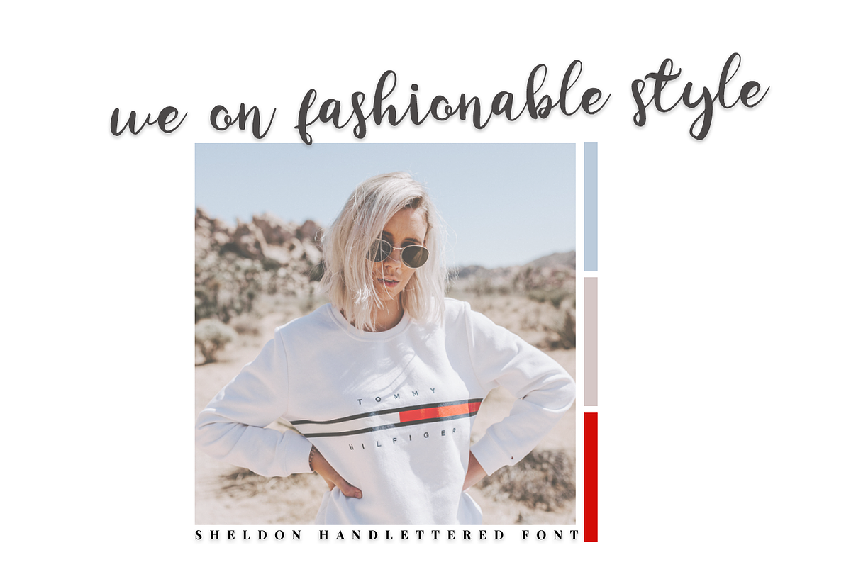 sheldon - script font preview 2