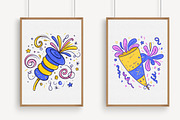 New Year Clipart Bundle, an Illustration by Libby Wishes (Thumbnail 4 of 8)