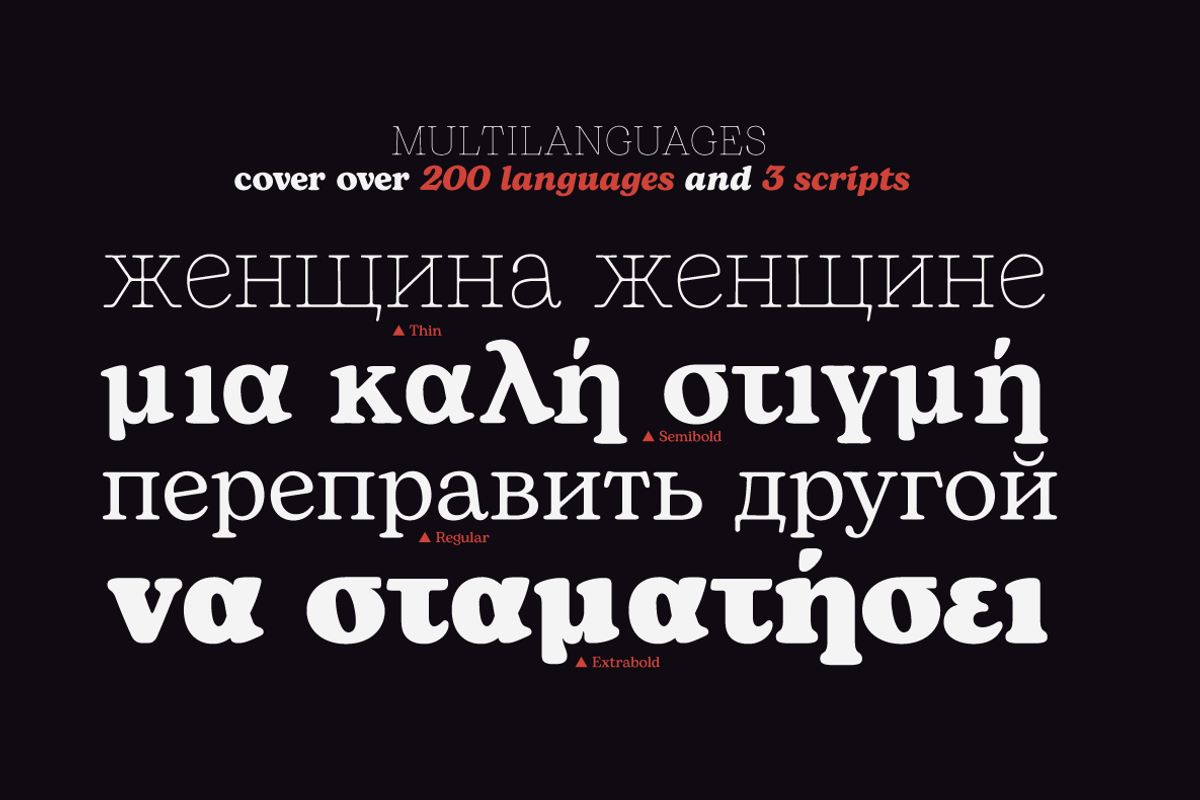 Bogart - 28 fonts, a Serif Font by Zetafonts (Photo 14 of 16)