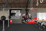 FITNESS GYM Mockup 04, an Advertising Mockup by Northern Kraft (Thumbnail 3 of 5)