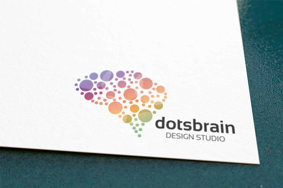 Dots Brain / Creative - Logo Templat, a Branding & Logo Template by Artha Desain (Photo 5 of 6)
