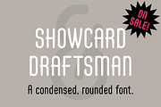 Showcard Draftsman Regular, a Sans Serif Font by idiofonts (Thumbnail 1 of 3)
