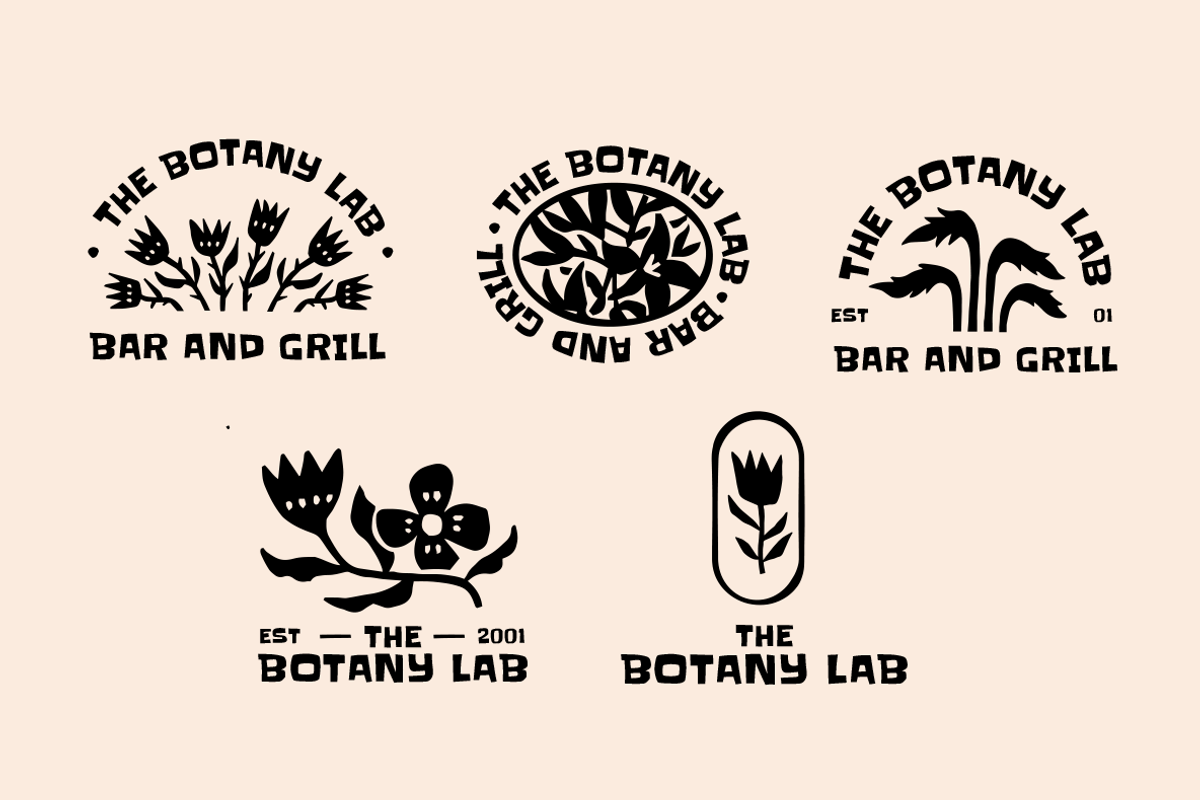 The Botany Lab Logo Templates, a Branding & Logo Template by ClayStudio (Photo 6 of 10)