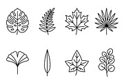 Bundles Set Organic Cosmetic Icons, an Outline Icon by adenpinkstore (Thumbnail 10 of 11)