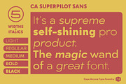 CA Superpilot, a Script Font by Cape Arcona Type Foundry (Thumbnail 6 of 9)