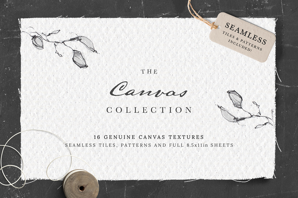 Canvas Textures, a Texture Graphic by Greta Ivy (Photo 1 of 7)