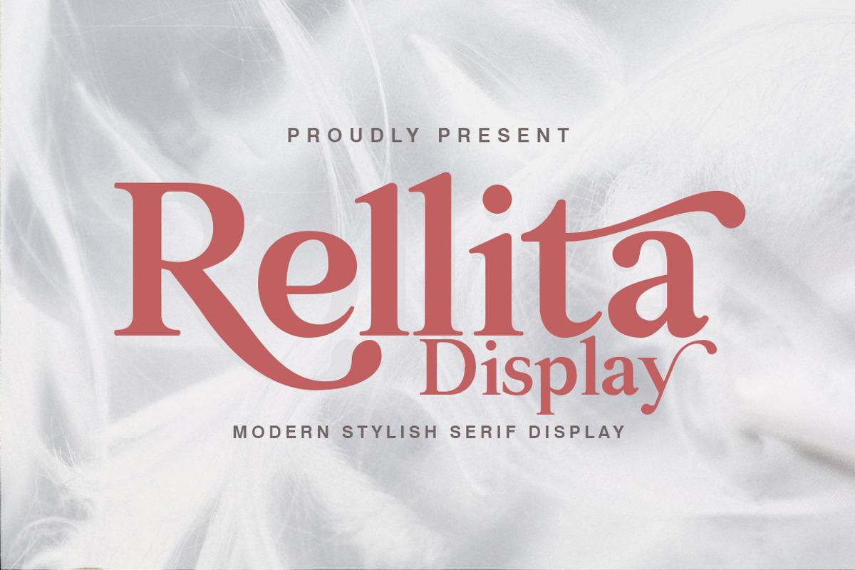 Rellita Display, a Serif Font by Gatype (Photo 1 of 11)