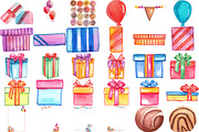 175 Super Bundle: Vintage Birthday, an Education Illustration by LilyBoo Clipart (Thumbnail 4 of 7)