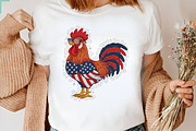 Faux Yarn American Eagle 4th of July, an Illustration by Designking (Thumbnail 3 of 6)