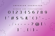 Imperium | Elegant Luxury Sans, a Sans Serif Font by Masyafi Studio (Thumbnail 4 of 8)