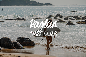 Surfer Bay Brush Font