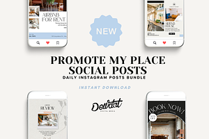 Daily Instagram Post Bundle Template