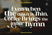Thannie | Modern Display Serif, a Serif Font by BlancaLab Studio (Thumbnail 2 of 5)