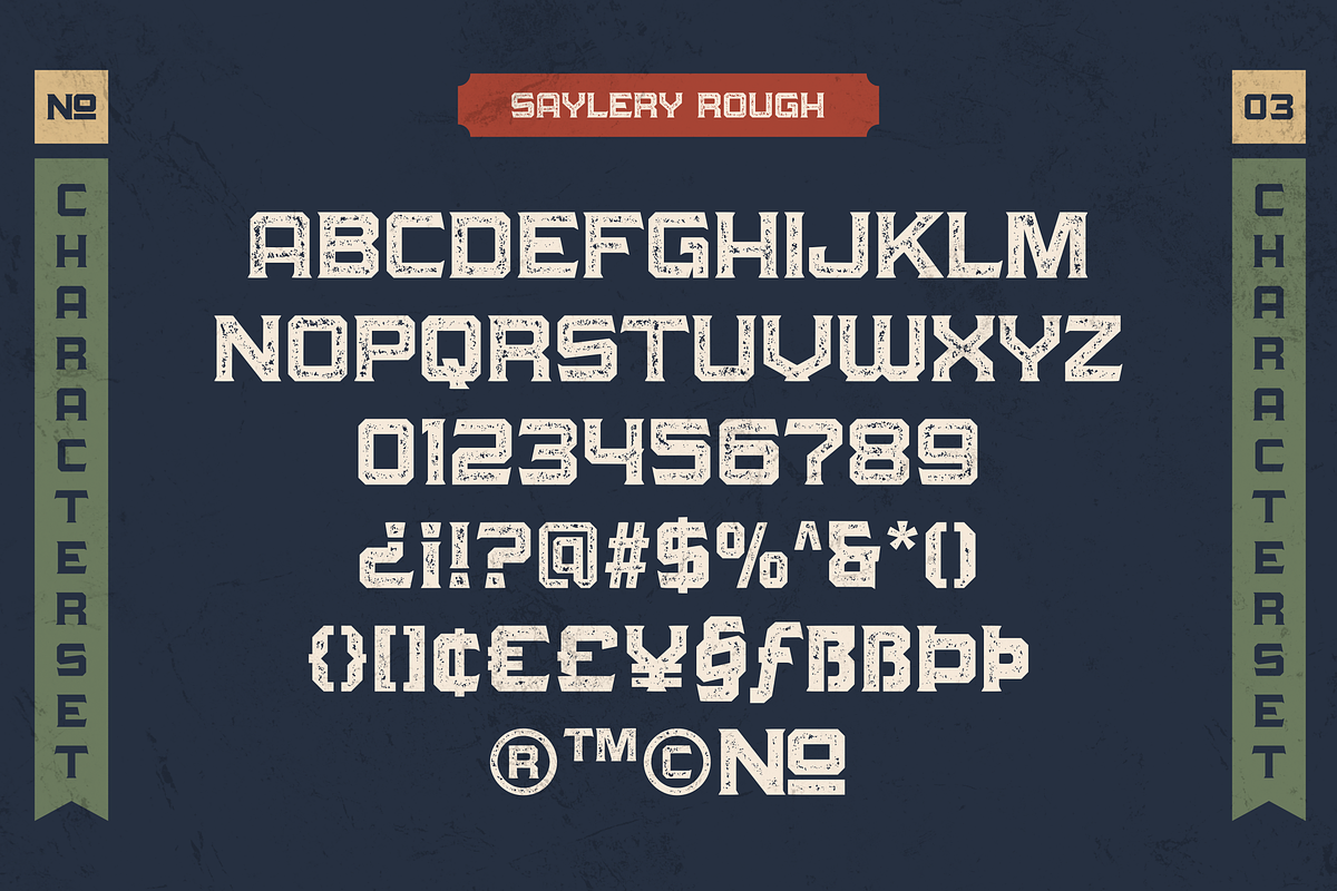 Saylery Typeface, a Sans Serif Font by 24Design Studios (Photo 9 of 9)