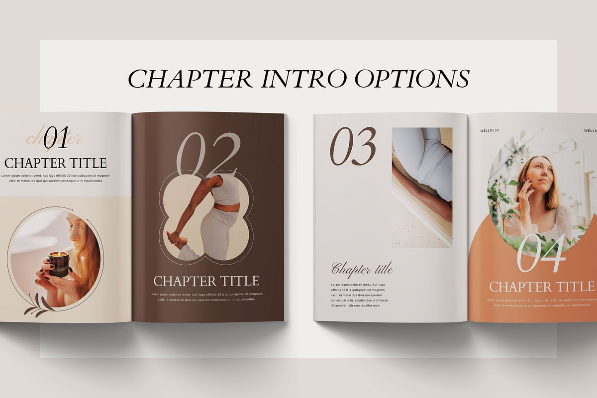 LINEA Wellness Ebook Template CANVA preview 5