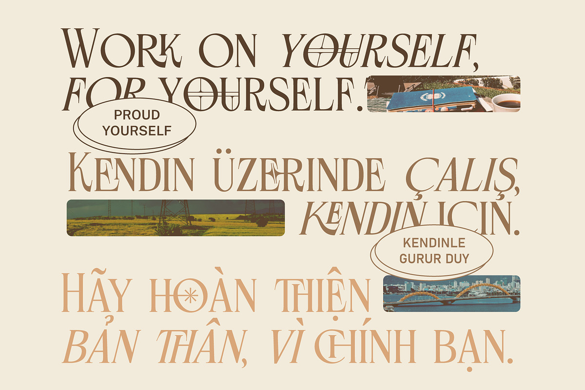 Rosevine – Latin Extended Version, a Serif Font by Hakara Type (Photo 2 of 10)