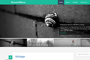 GreenWorx, a WordPress Template by themeworx (Thumbnail 1 of 5)