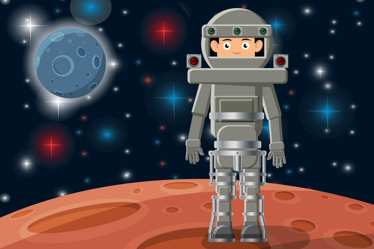 Cosmos, planets and stars., a Technology Illustration by katykin (Photo 1 of 11)