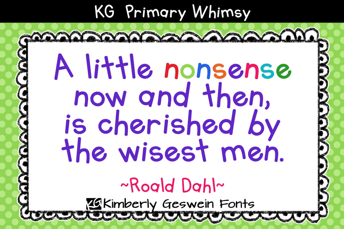 KG Primary Whimsy