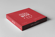 25 Pizza Box Mock-up, a Packaging Mockup by Yogurt86 (Thumbnail 3 of 9)