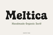 Meltica - Handmade Organic Serif, a Serif Font by Panatype™ Studio (Thumbnail 1 of 10)