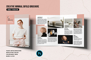 Creative Minimal BiFold Brochure