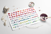 Rustic Watercolor Floral Set, an Illustration by Catherine Wheel (Thumbnail 7 of 11)