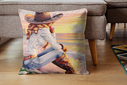 Custom art, Cowgirl bundle, a Social Media Template by Boho Pixel Dust (Thumbnail 4 of 10)
