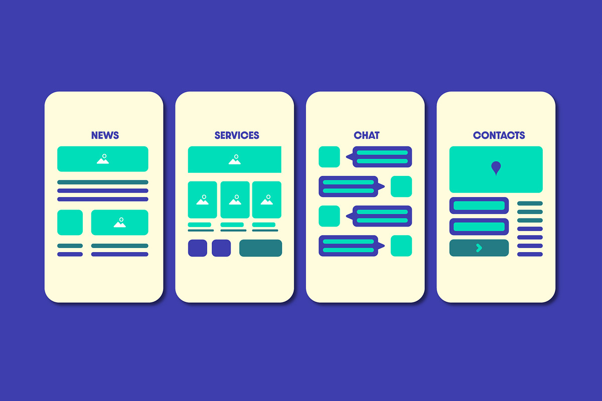Ecommerce Mobile App Wireframe, a Wireframe Template by MightyDesign (Photo 4 of 7)