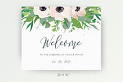 Wedding suite - Lovely Anemone, a Card Template by Alewiena (Thumbnail 6 of 9)