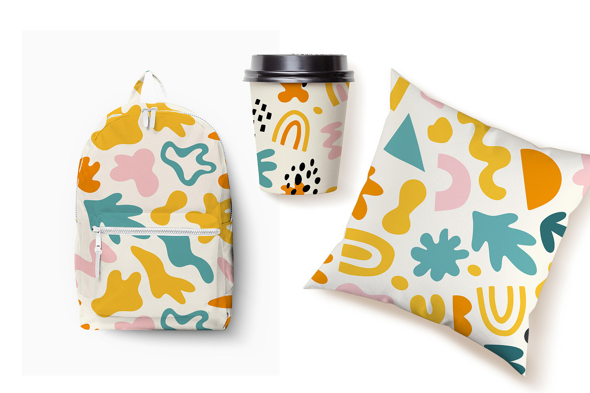 Abstract shapes vector collection, a Decorative Illustration by Nadezhda Mikhailova (Photo 14 of 18)