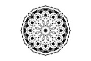 Ornamental Black White Mandala Pack, a Decorative Illustration by NJ Himel (Thumbnail 93 of 103)