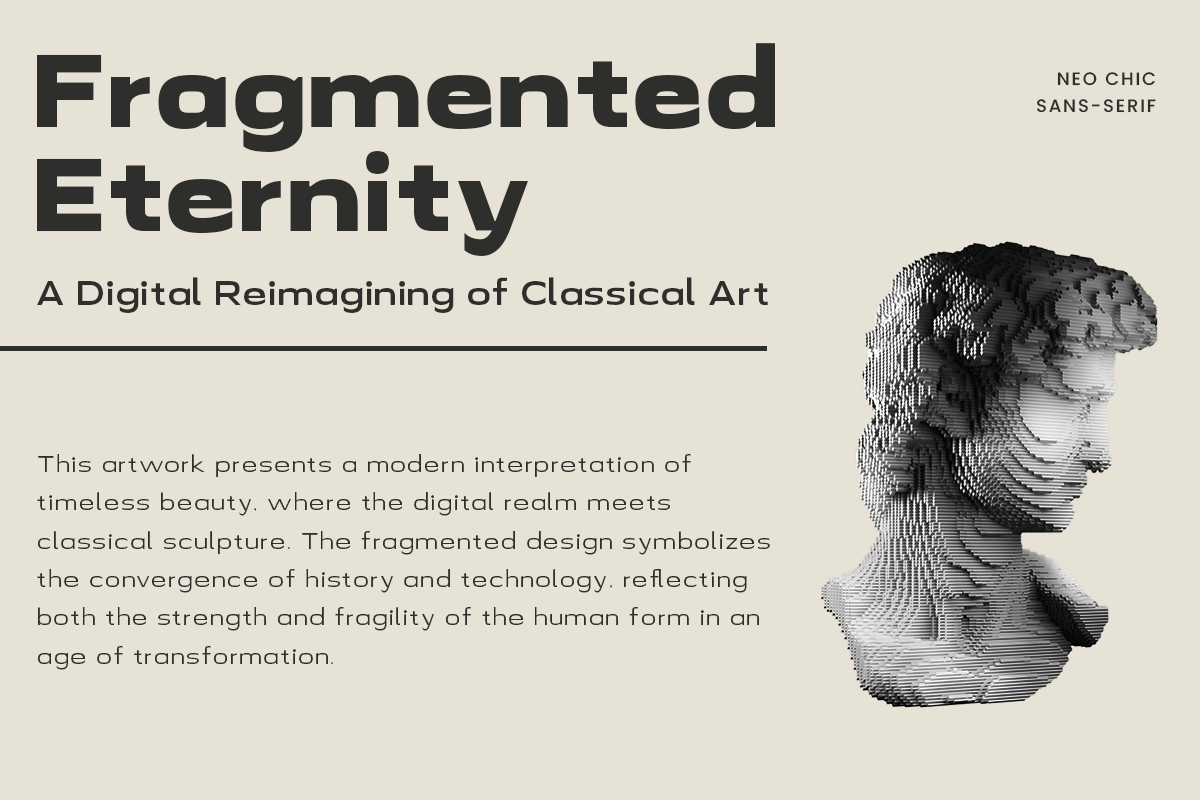 Neo Chic - Clean Modern Sans Serif, a Sans Serif Font by roomspace creative lab (Photo 6 of 11)