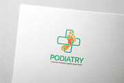 Podiatry Logo, a Branding & Logo Template by Slim Studio (Thumbnail 1 of 3)