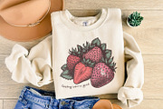 Feeling Berry Good PNG, Strawberry, an Illustration by SharpMarketplace (Thumbnail 4 of 9)